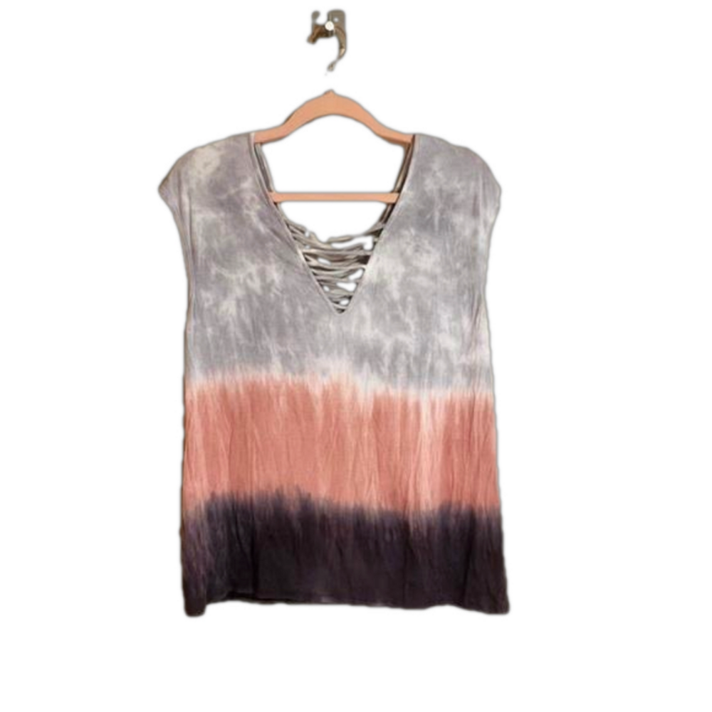 🎨 Vibrant Cut-Out Blouse